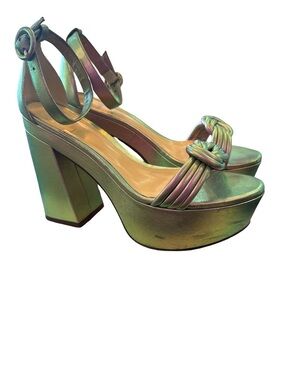 Alexandre Birman Vicky Z Strap Platform Sandals 120mm